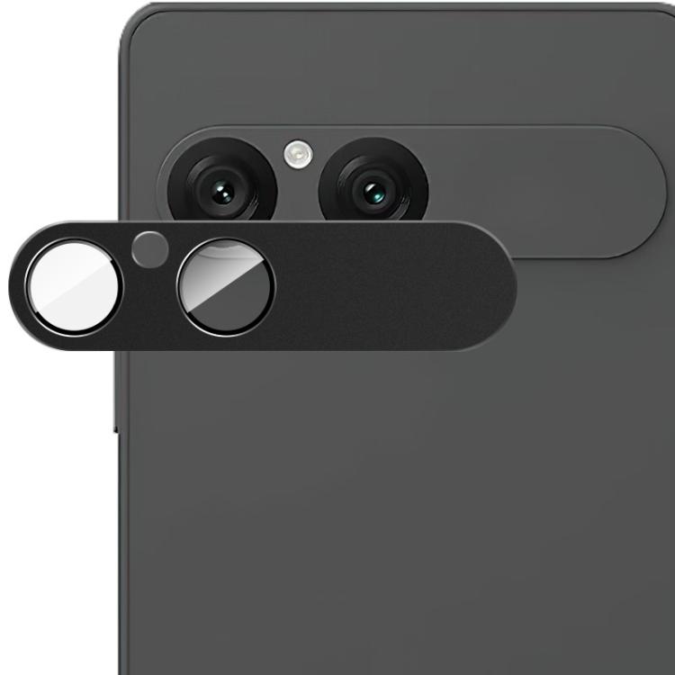 

For Sony Xperia 10 VII IMAK Metal Armor Premium Camera Protector Film(Black)