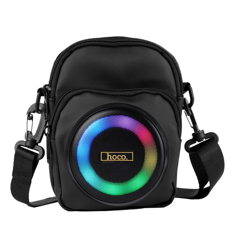 

hoco HC41 Shoulder Bag Wave BT5.4 Speaker, Support Bluetooth / TF / USB / FM(Black)