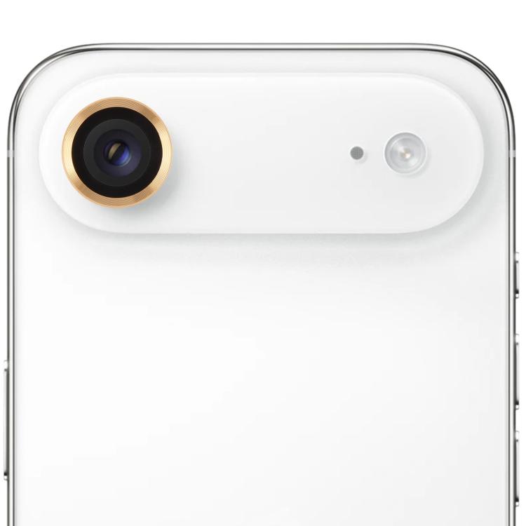 

For iPhone Air Tempered Glass CD Texture Back Camera Film(Gold Yellow)