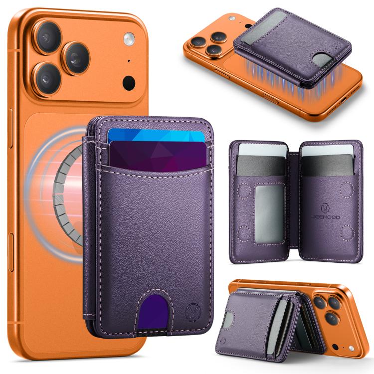 

JEEHOOD J10 RFID Magnetic Card Bag(Purple)