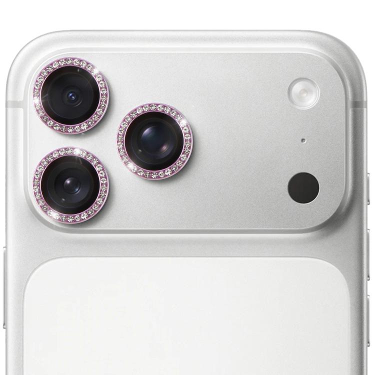 

For iPhone 17 Pro Max 9H Point Drill Camera Lens Protector Ring(Purple)