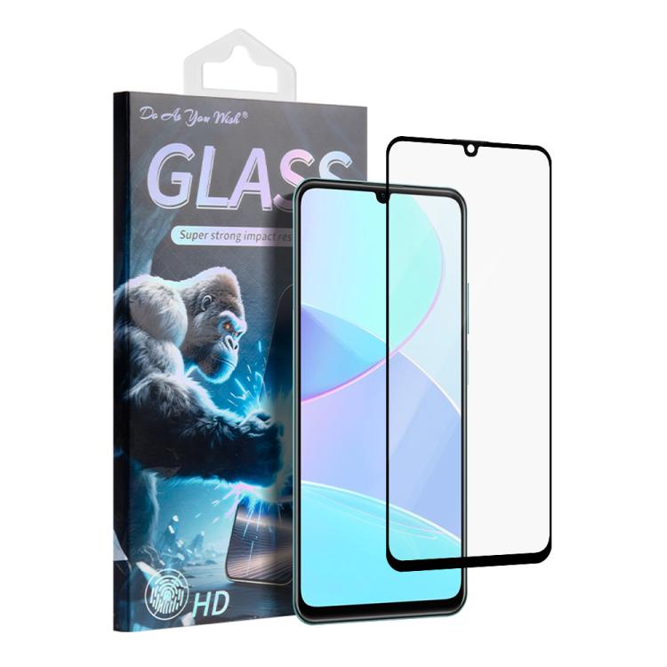 

For Realme C51 / C51s Do As You Wish Silk Screen Printed HD Tempered Glass Film(Black)