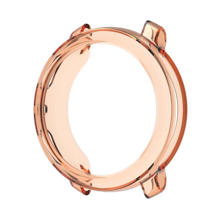 

For Polar Vantage V3 Half Coverage Hollow TPU Watch Protective Cover(Transparent Orange)