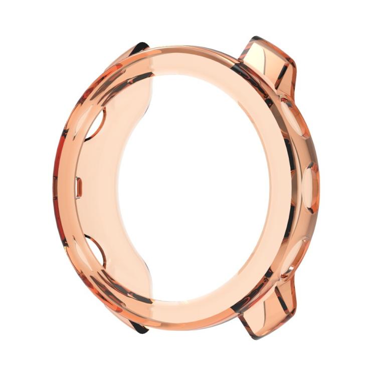 

For Polar Vantage M3 Half Coverage Hollow TPU Watch Protective Cover(Transparent Orange)