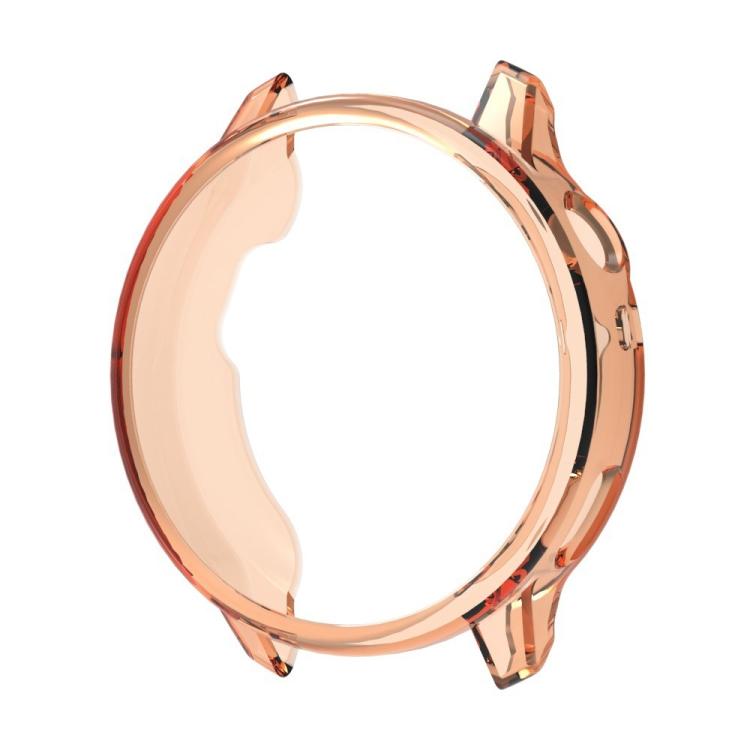 

For Garmin Venu 4 45mm Half Coverage Hollow TPU Watch Protective Cover(Transparent Orange)