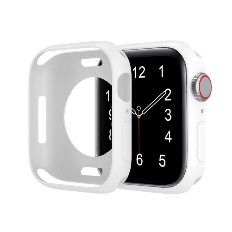 For Apple Watch Series 6 / 5 / 4 / SE 44mm xDfind Candy TPU Watch Cover(White)
