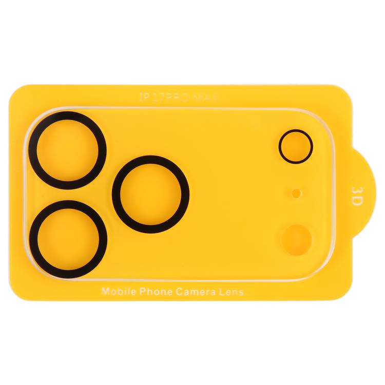 

For iPhone 17 Pro Max Silk Printed Large Arc Tempered Glass Back Camera Film