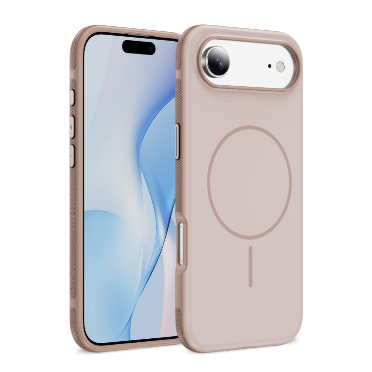 

For iPhone Air Two-colors Imitation Original Magsafe PC Hybrid TPU Phone Case(Gold)