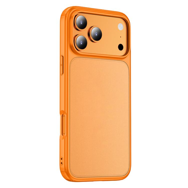 

For iPhone 17 Pro Max Airbag Anti-fall PC Hybrid TPU Phone Case(Orange)