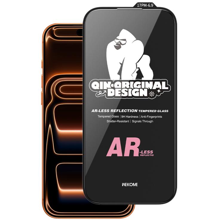 

For iPhone 17 Pro Max WK WTP-128 Qin Series 9D Curved AR HD Tempered Glass Film