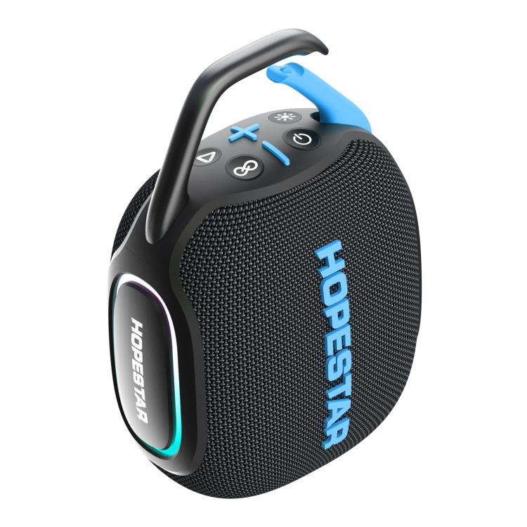 

HOPESTAR P91 15W Outdoor IPX7 Waterproof Bluetooth Speaker(Black + Sky Blue)