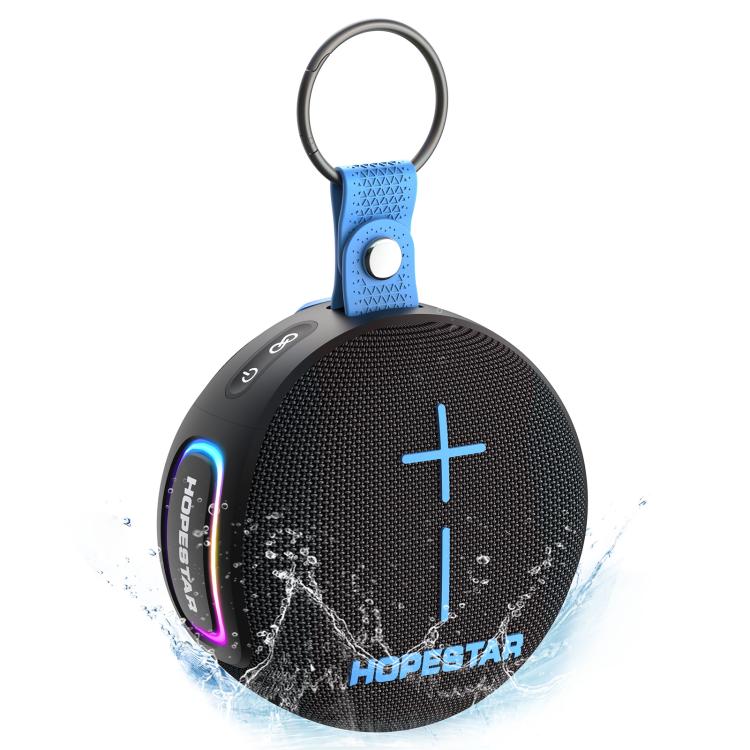 

HOPESTAR P92 15W Outdoor IPX7 Waterproof Wireless Bluetooth Speaker(Black + Sky Blue)