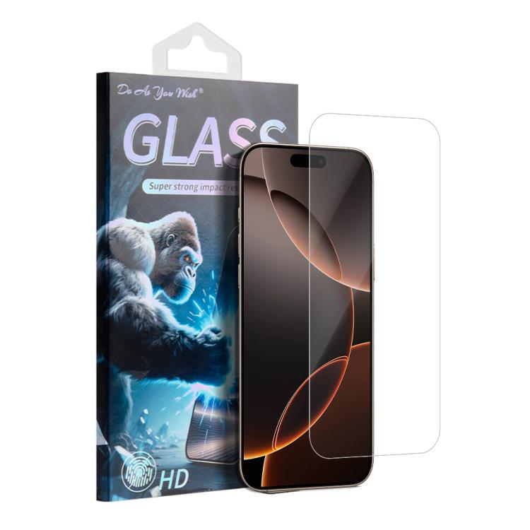 

For iPhone 16 Pro Max Do As You Wish HD Tempered Glass Film(Transparent)