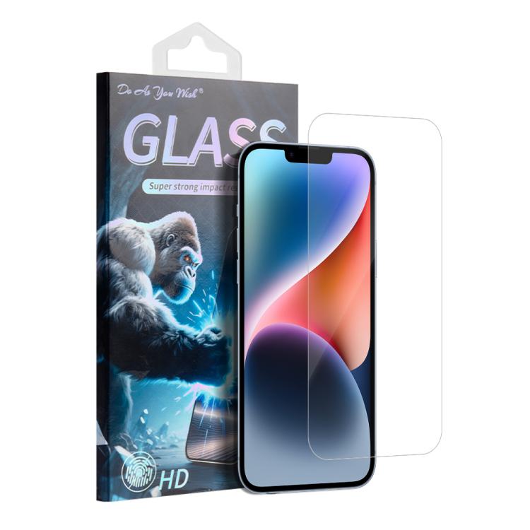 

For iPhone 14 / 13 Do As You Wish HD Tempered Glass Film(Transparent)