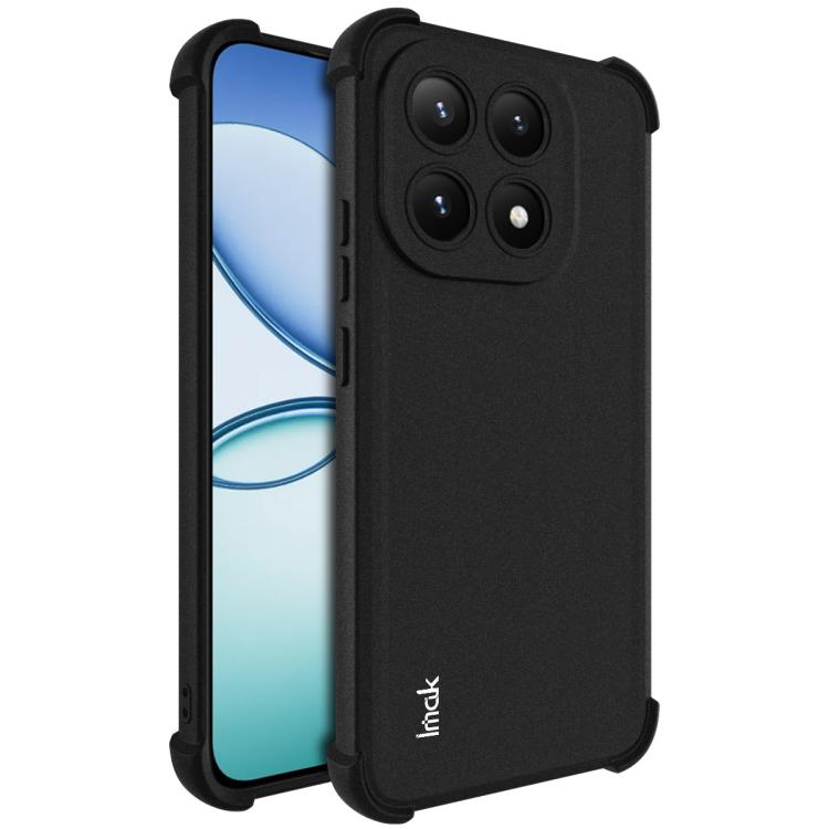 

For Xiaomi 15T 5G imak Shockproof Airbag TPU Phone Case(Matte Black)