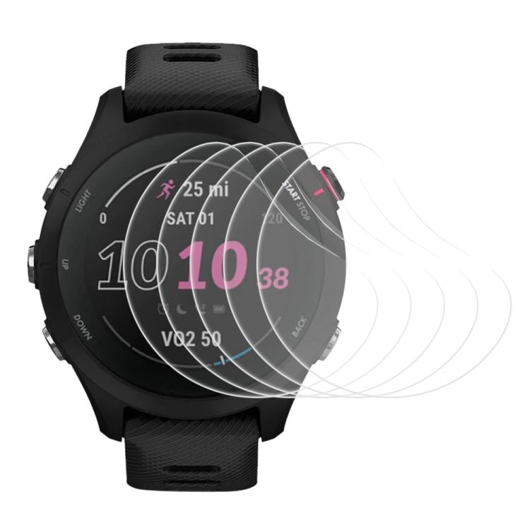 For Garmin Forerunner 255s 5pcs xDfind Soft Hydrogel Film Full Cover Watch Front Protector