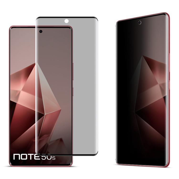 

For Infinix Note 50S 5G imak No Edge Version 3D Curved Privacy Full Screen Tempered Glass Film