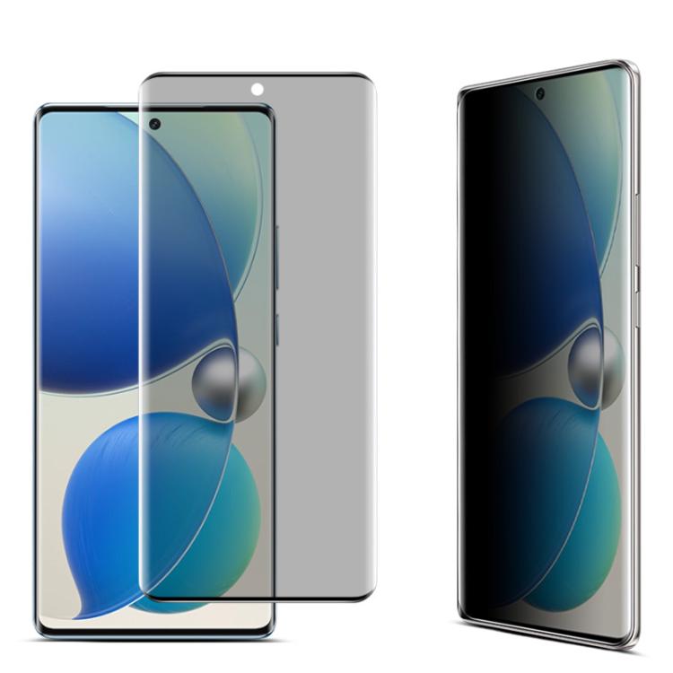 

For Itel S25 Ultra imak No Edge Version 3D Curved Privacy Full Screen Tempered Glass Film