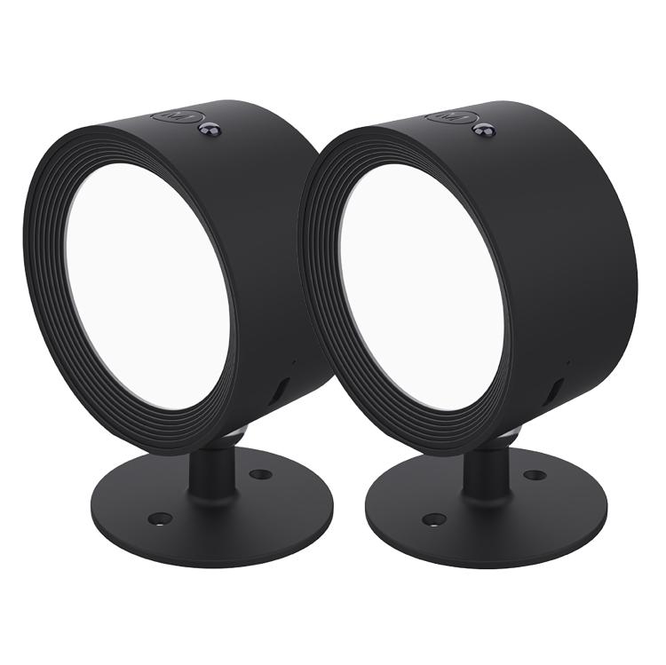

2pcs Smart Touch Control Mural Light RGB Wall Mount Lamp(Black)