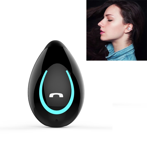 

YX08 Ultra-light Ear-hook Wireless V5.0 Bluetooth Earphones Ear Clip Stereo Bluetooth Headset with Mic(Black)