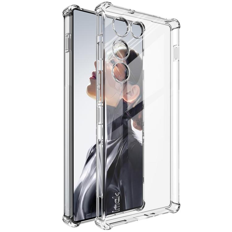 

For ZTE nubia RedMagic 11 Air imak Shockproof Airbag TPU Phone Case(Transparent)