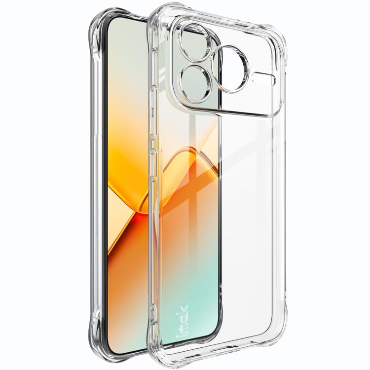 

For Honor Power2 imak Shockproof Airbag TPU Phone Case(Transparent)