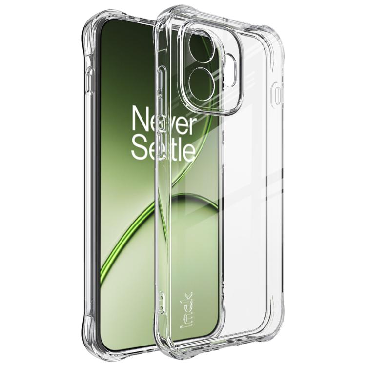 

For OnePlus 15T imak Shockproof Airbag TPU Phone Case(Transparent)