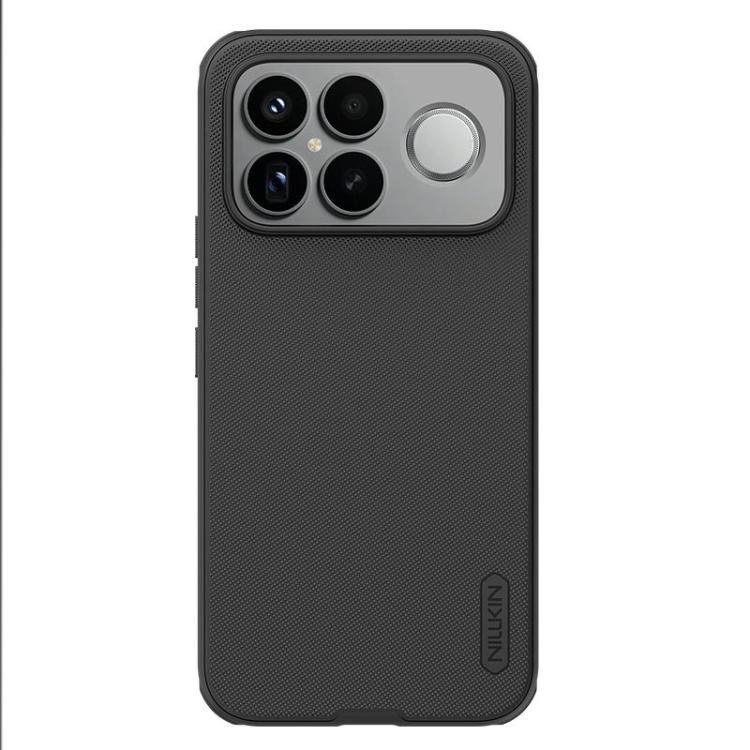 

For Redmi K90 Pro Max/Poco F8 Ultra NILLKIN Frosted Shield Pro PC + TPU Phone Case(Black)