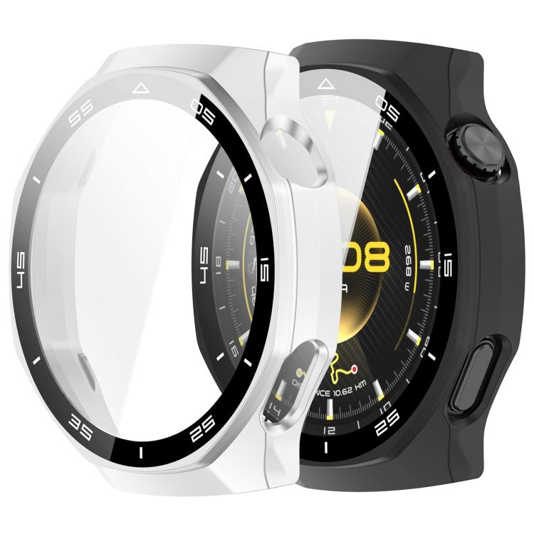 

For Huawei Watch GT 6 Pro 46mm xDfind Graduated Style Tempered Film Integrated PC Watch Protective Cover(White)
