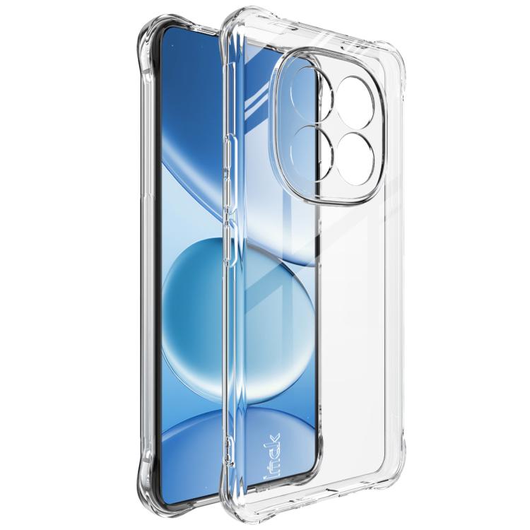 

For Redmi Note 15 Pro 4G Global 165.8mm imak Shockproof Airbag TPU Phone Case(Transparent)