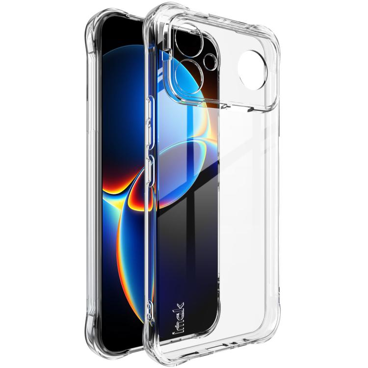 For Redmi K90 Max 5G imak Shockproof Airbag TPU Phone Case(Transparent)