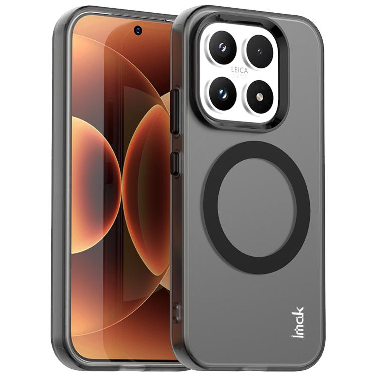 

For Xiaomi 17 IMAK Chocolate Series TPU + PET MagSafe Phone Case(Black)