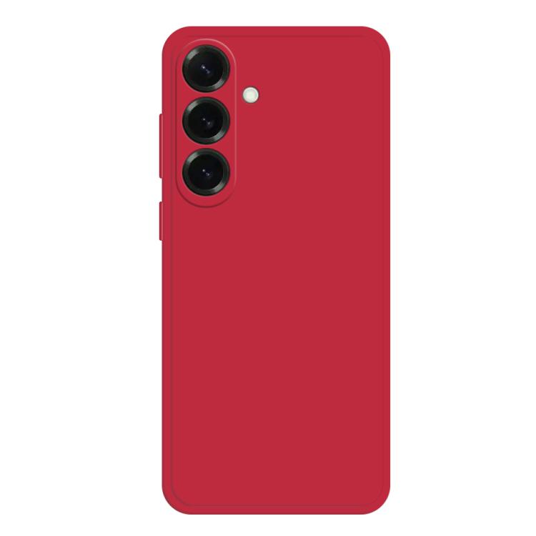 For Samsung Galaxy S26 5G Imitation Liquid Silicone Phone Case(Red)