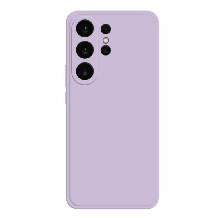 

For Samsung Galaxy S26 Ultra 5G Imitation Liquid Silicone Phone Case(Purple)