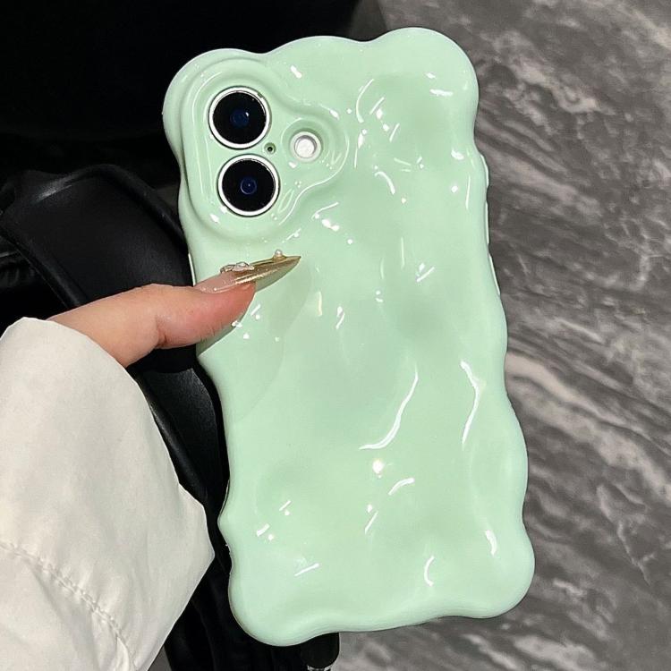For iPhone 16 Cloud-Style TPU Shockroof Phone Case(Mint Green) — купить у Sunsky-online WW