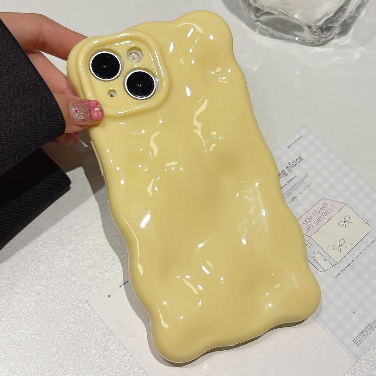

For iPhone 14 Cloud-Style TPU Shockroof Phone Case(Yellow)