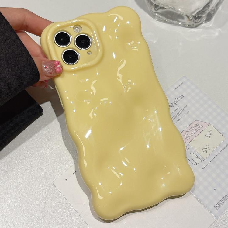 

For iPhone 11 Pro Max Cloud-Style TPU Shockroof Phone Case(Yellow)