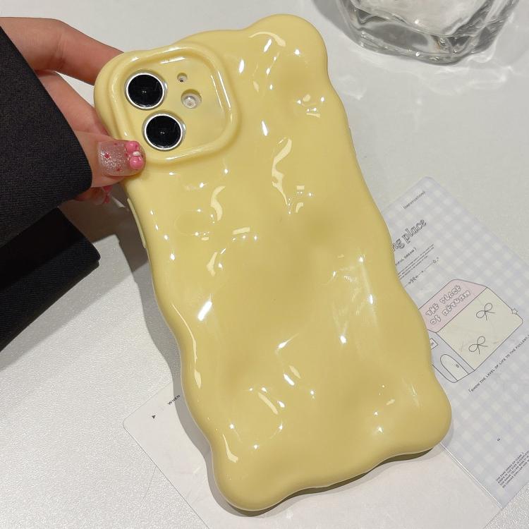 

For iPhone 11 Cloud-Style TPU Shockroof Phone Case(Yellow)