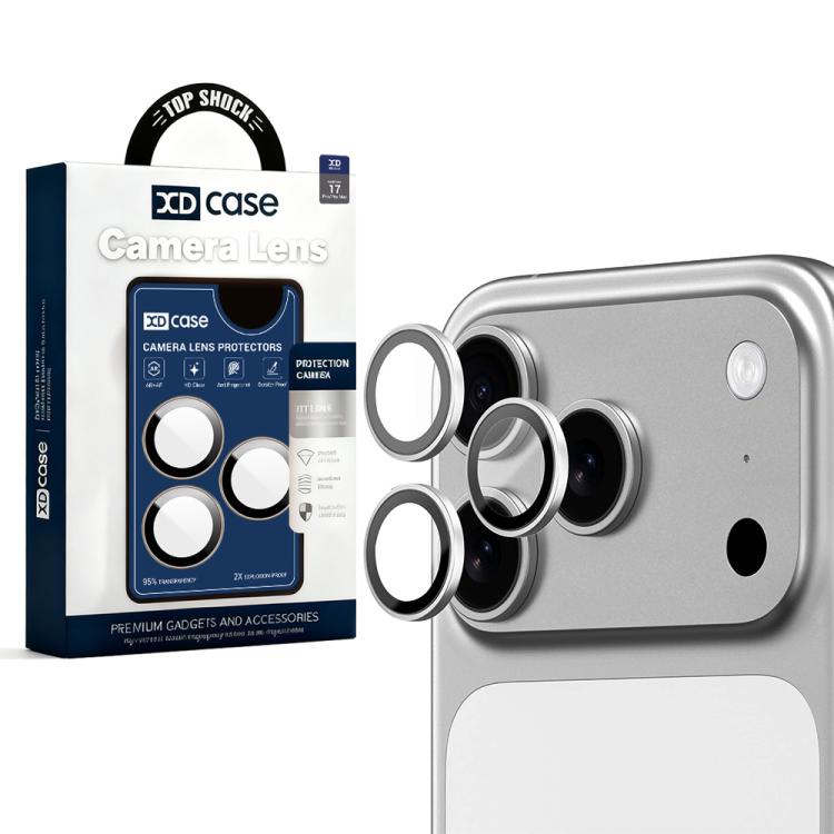 

For iPhone 17 Pro XDcase AF + AR Hawkeye Camera Lens Protector with Alignment Tool(Grey)