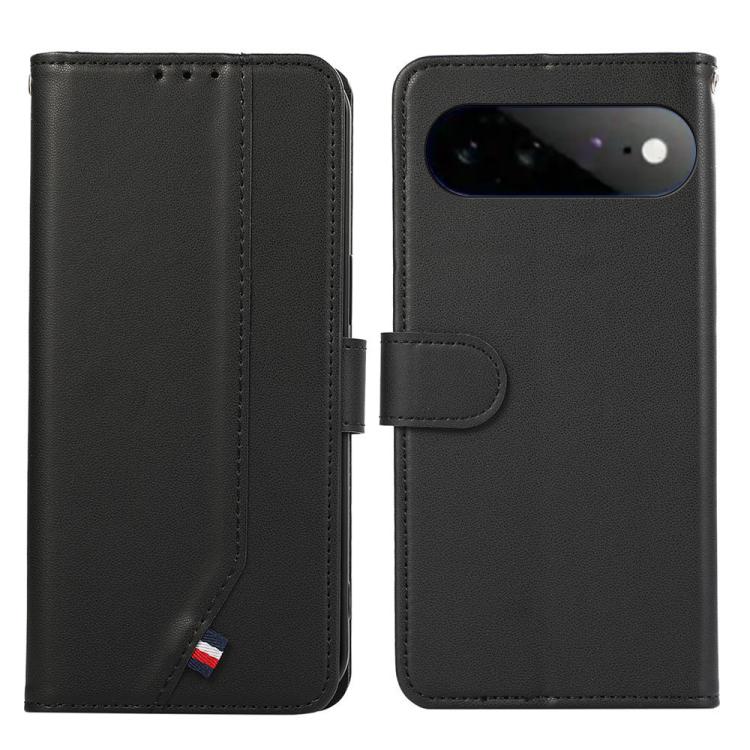 

For Google Pixel 11 Pro XL ABEEL Delicate Texture Splicing RFID Leather Phone Case(Black)