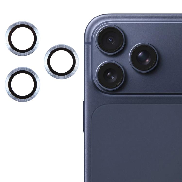 

For iPhone 17 Pro Back Camera Cover 9H Tempered Glass Lens Film(Blue)