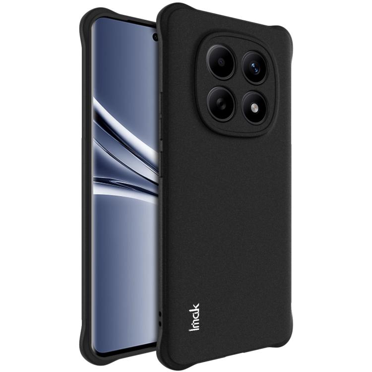 

For Redmi Note 15 5G/4G Global 164/Poco M8 5G imak Shockproof Airbag TPU Phone Case(Matte Black)