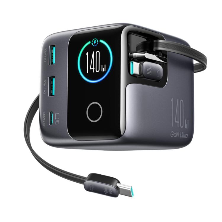 

JOYROOM JR-TRD01 PODIX 140W 5-Port Desktop GaN Charger(Dark Gray)