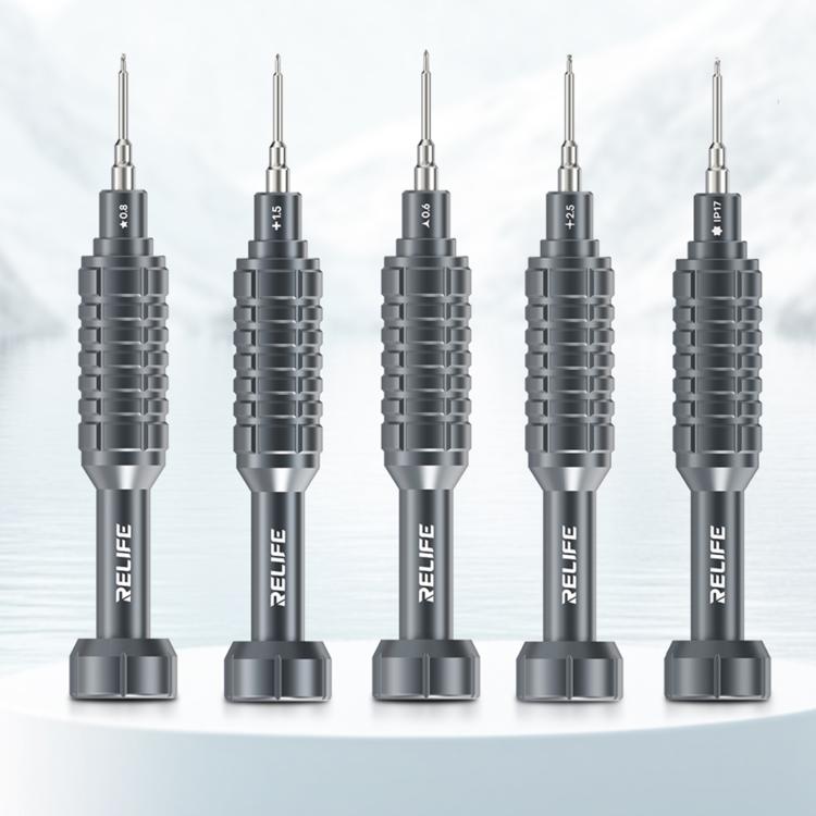 

RELIFE RL-730A 5 in 1 Steel Cannon King Classic Series Aluminum Alloy Screwdriver Set