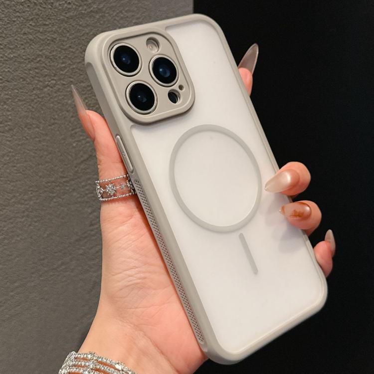 

For iPhone 13 Pro Cooling Skin Feel Magnetic Phone Case(Titanium Grey)