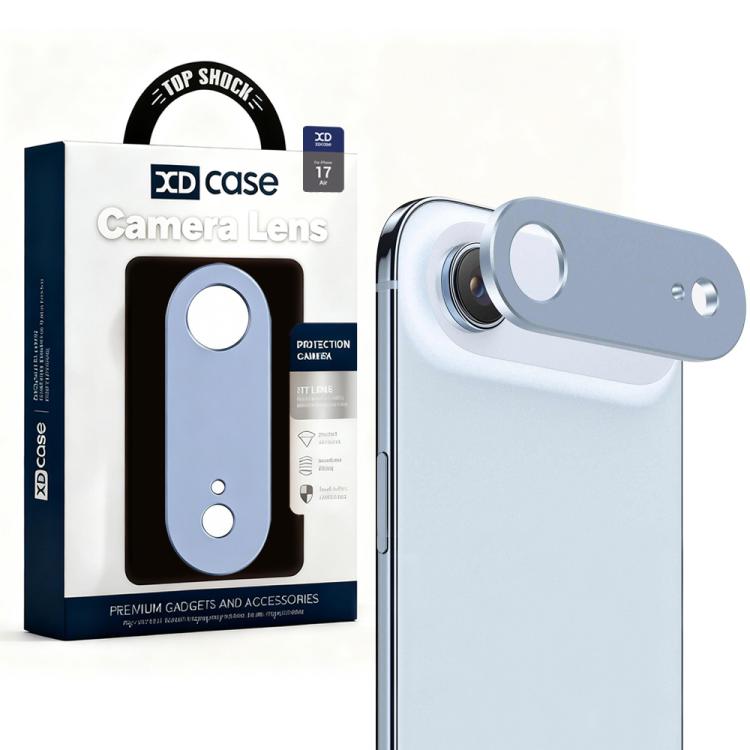 2 Pack Metal Alloy Tempered Glass Camera Lens Protector For IPhone 17 Series & Air – 9H Hardness