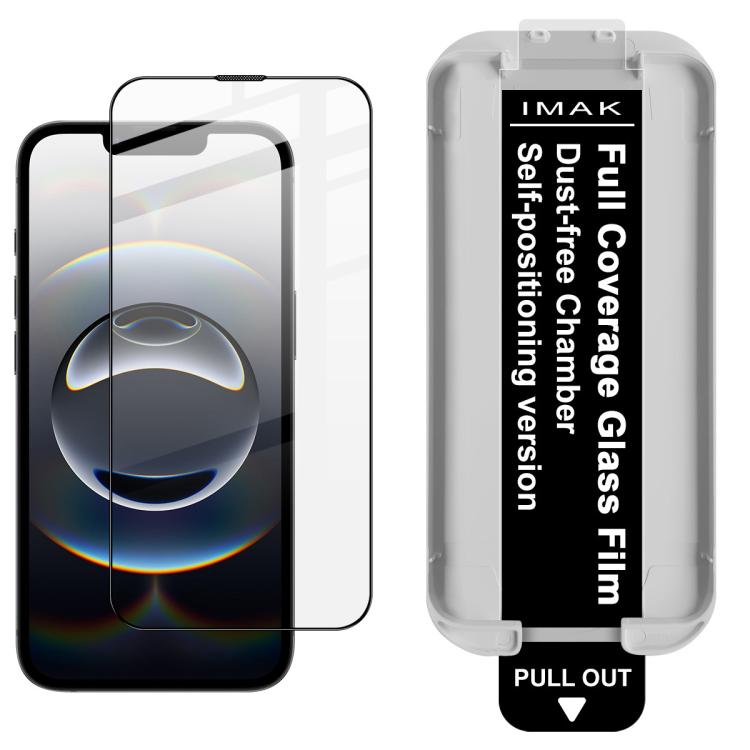 For iPhone 16e / 17e imak Dust-free Chamber Locator Full Coverage Tempered Glass Film