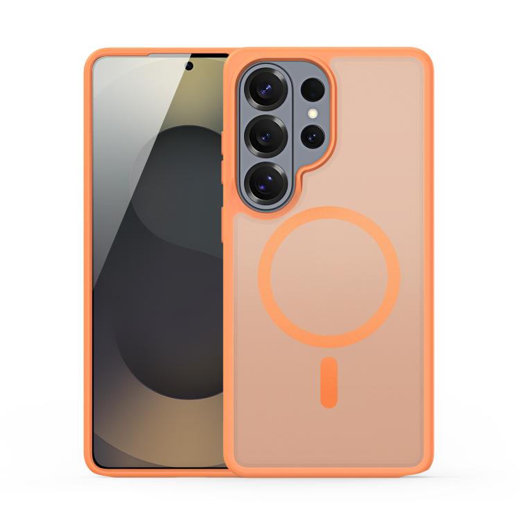 

For Samsung Galaxy S26 Ultra 5G DUX DUCIS Yind Series MagSafe TPU Hybrid PC Phone Case(Orange)