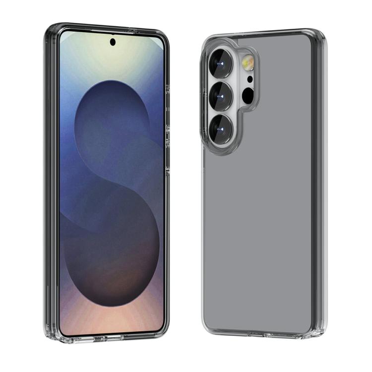 

For Samsung Galaxy S26 Ultra 5G Shockproof Terminator PC Integrated TPU Phone Case(Transparent Black)