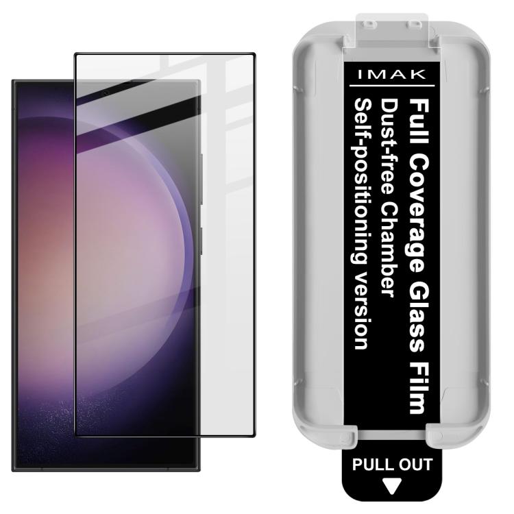 

For Samsung Galaxy S24 Ultra 5G imak Dust-free Chamber Locator Full Coverage Tempered Glass Film